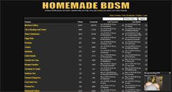 Desktop Screenshot of homemadebdsm.com